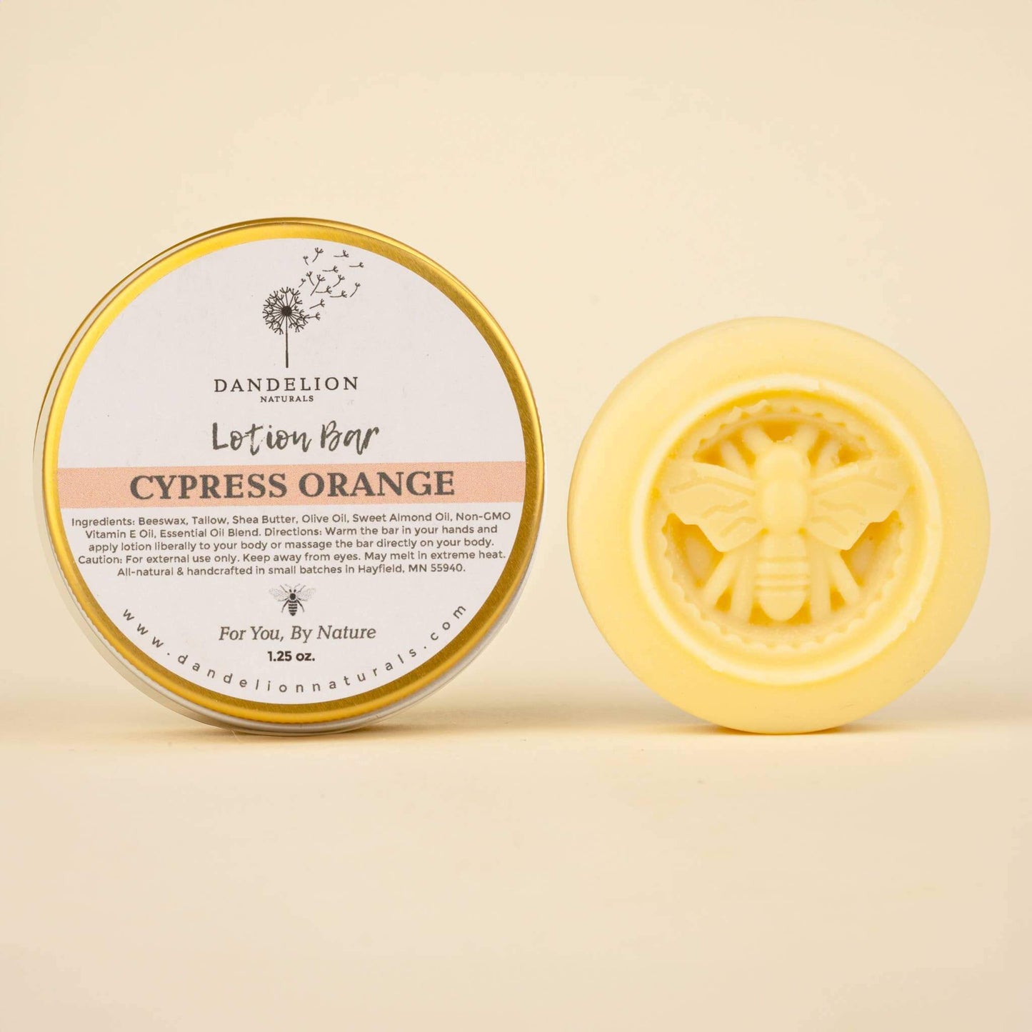 Lotion Bar - Cypress Orange