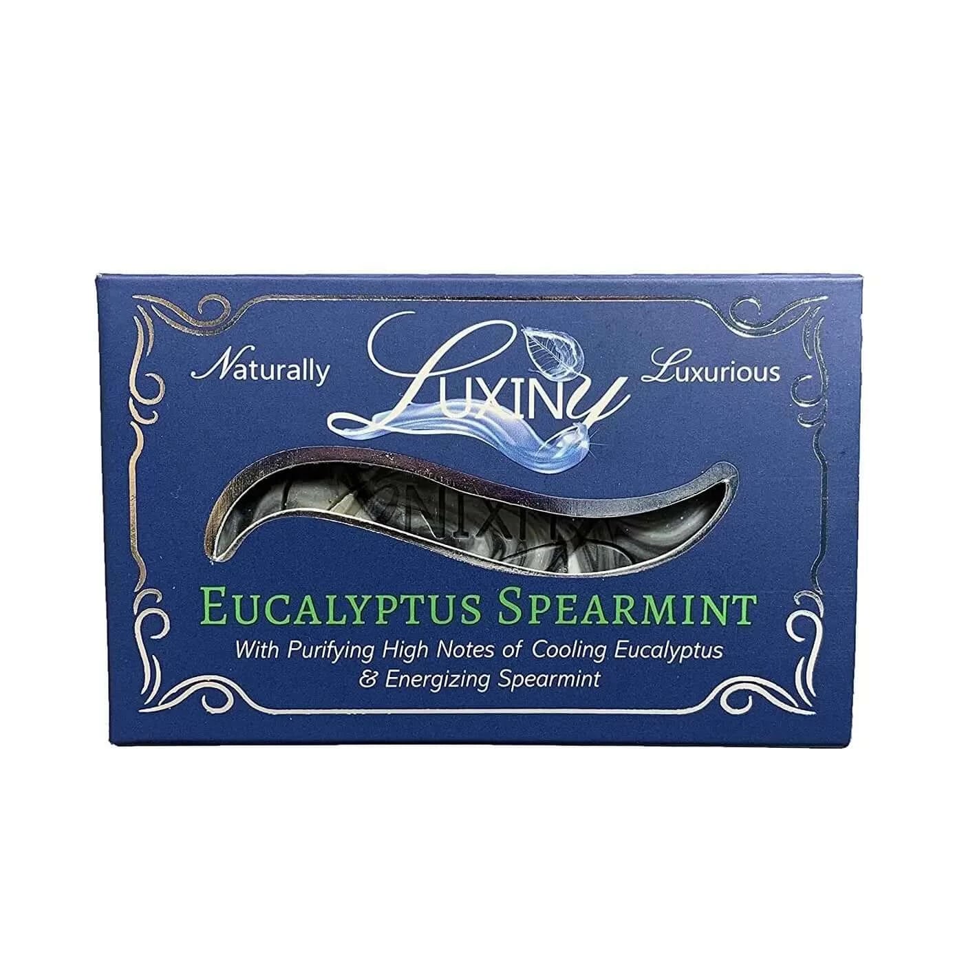 handmade, cold-pressed eucalyptus spearmint soap bar